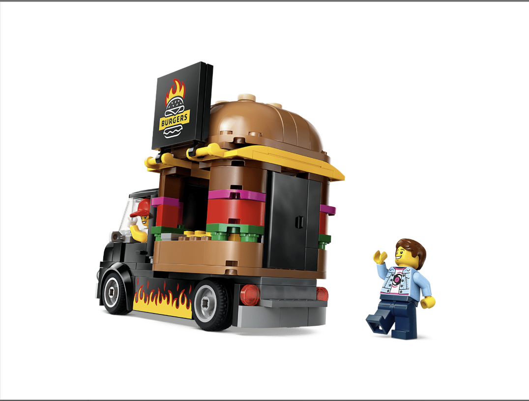 LEGO City Burger Truck 60404.