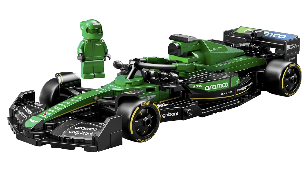 LEGO Speed Champions Aston Martin Aramco F1 AMR24 Race Car. 77245