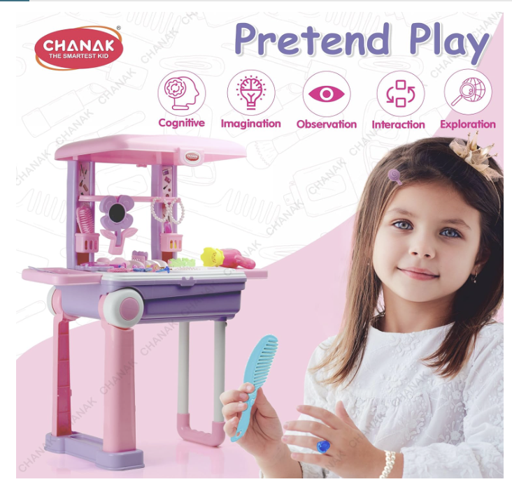 Chanak Beauty Set Suitcase on Wheels (Trolley)