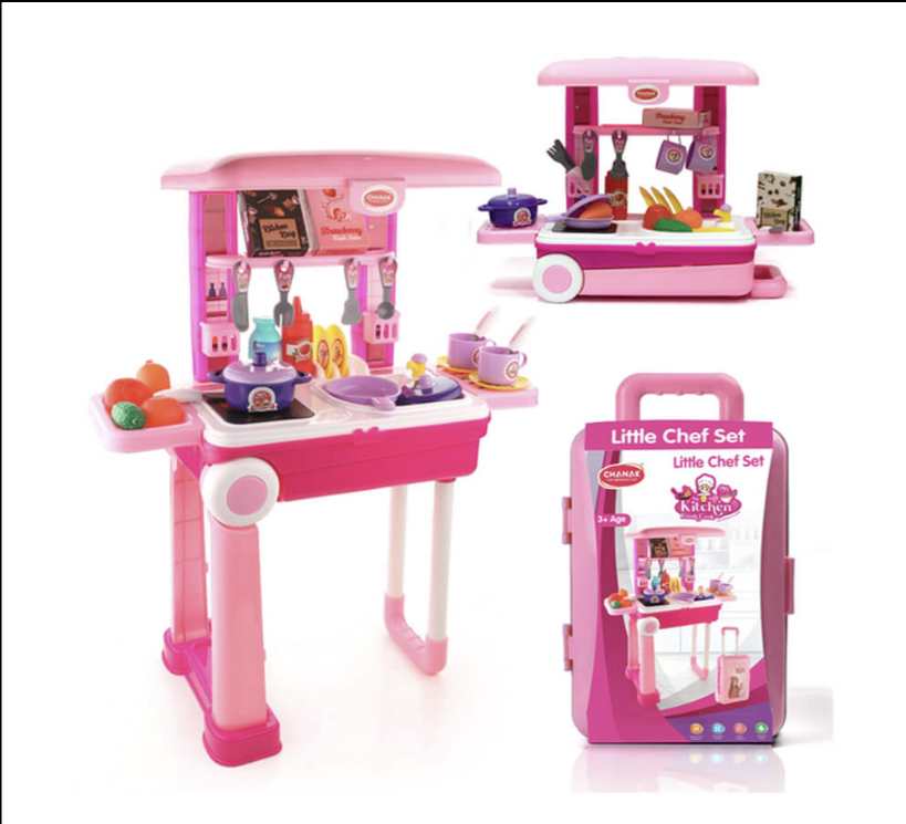 Chanak Kitchen Set Trolley (Little Chef Set)