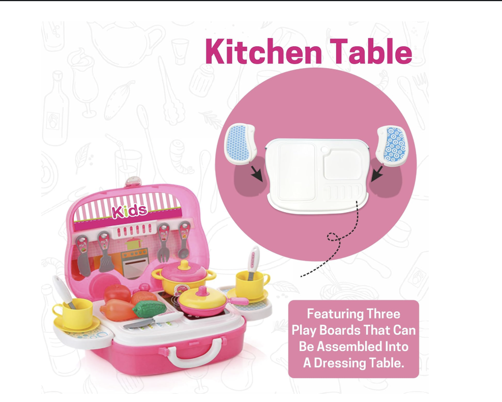Chanak Kitchen Set Suitcase on Wheels