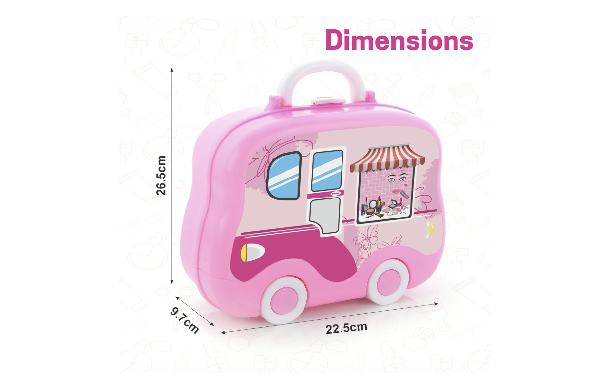 Chanak Beauty Set Suitcase on Wheels