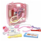 Chanak Premium Doctor Briefcase (Transparent Pink)