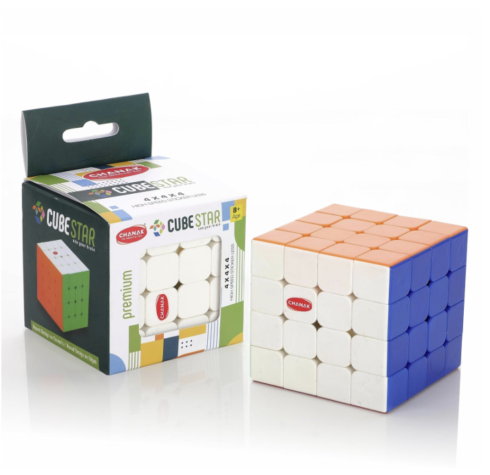 Chanak 4×4 High-Speed Stickerless Cube