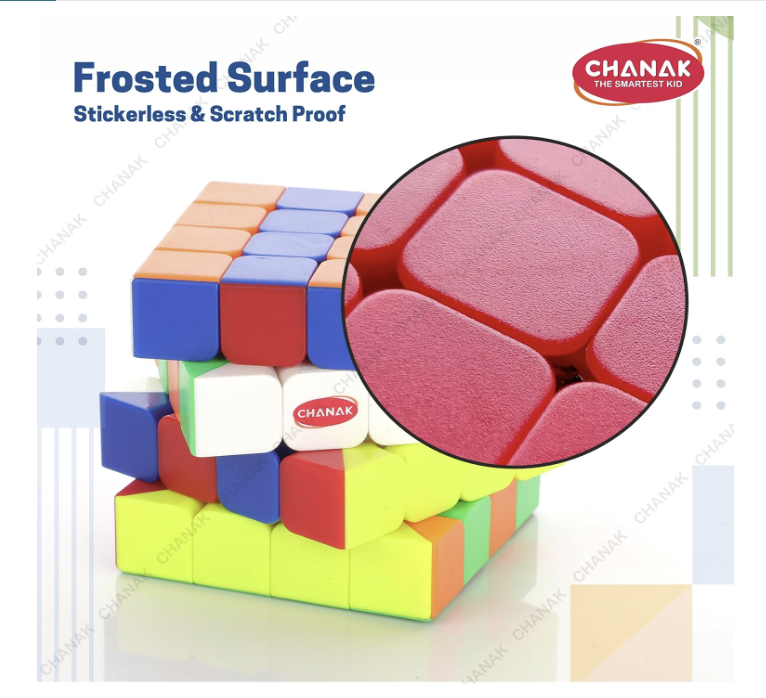 Chanak 4×4 High-Speed Stickerless Cube