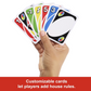 Mattel Uno Playing Card Game for 7 Yrs and Above for Adult,Set of 112 Cards, Multicolor.