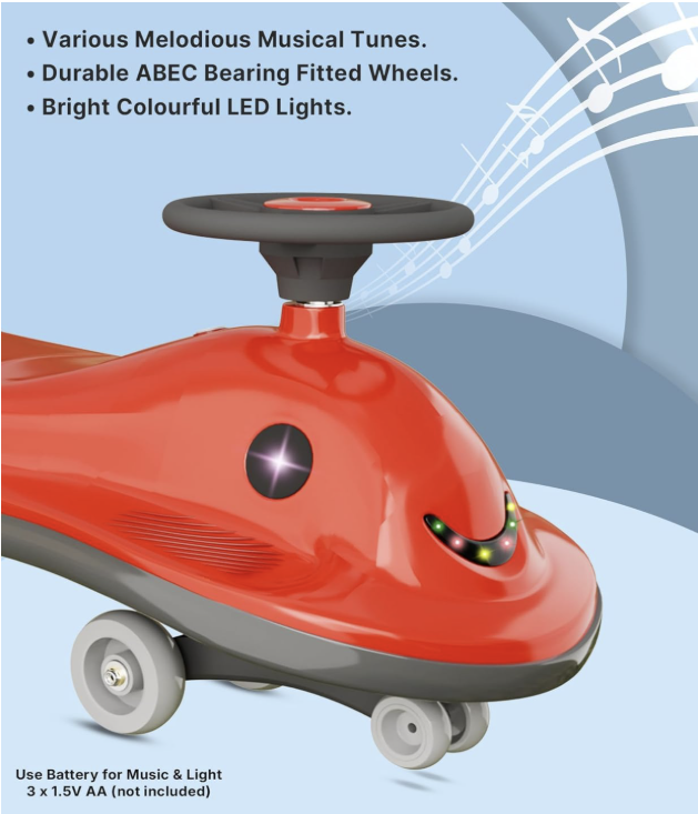 Mothertouch Rideons  Dolphin Swing Car for Kids.
