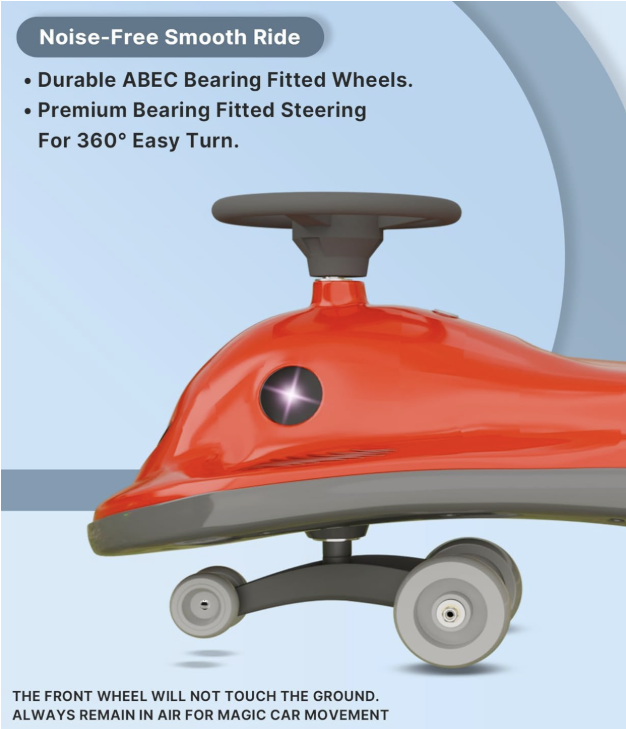 Mothertouch Rideons  Dolphin Swing Car for Kids.
