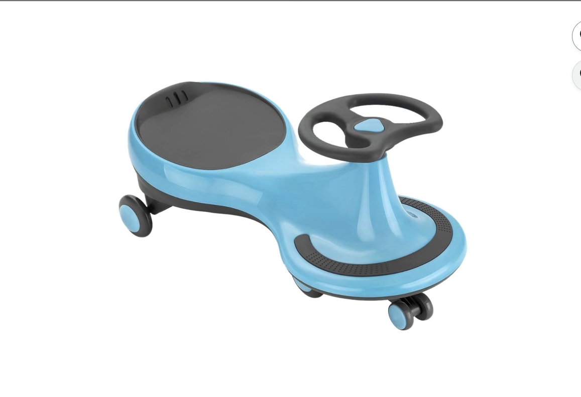 Chanak Magical Swing Ride-On Car (Blue)