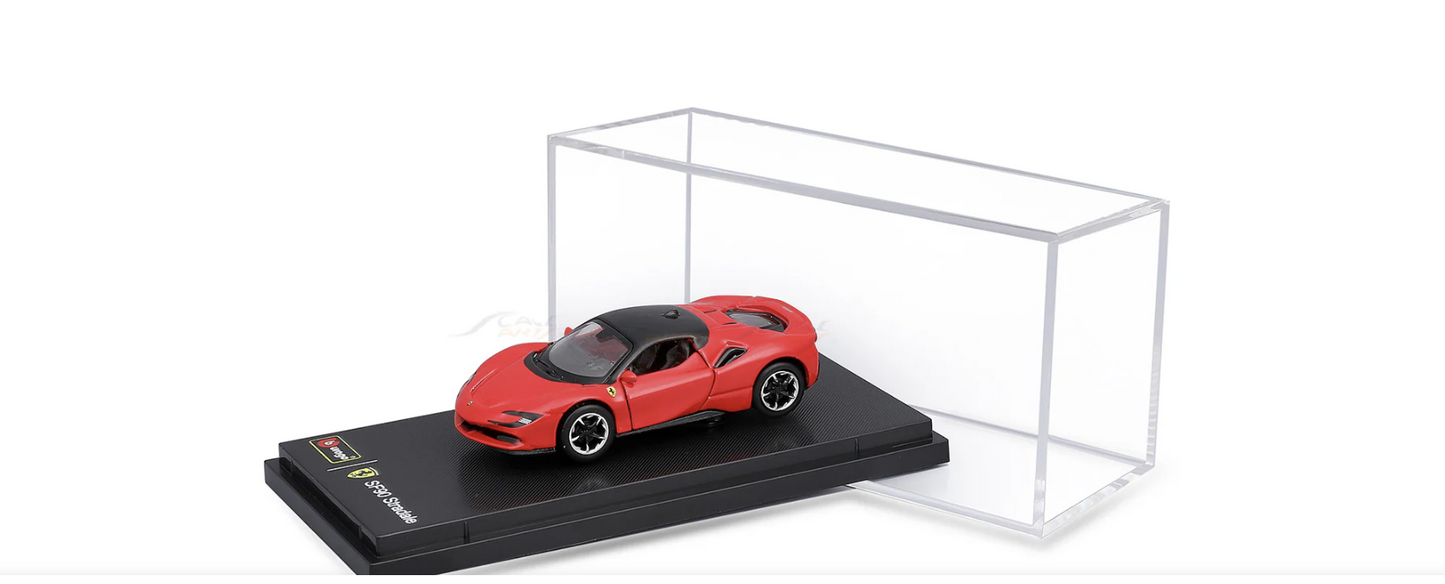 Burago Ferrari SF90 Stradale red 1:64 Licensed Diecast Scale Model Car.