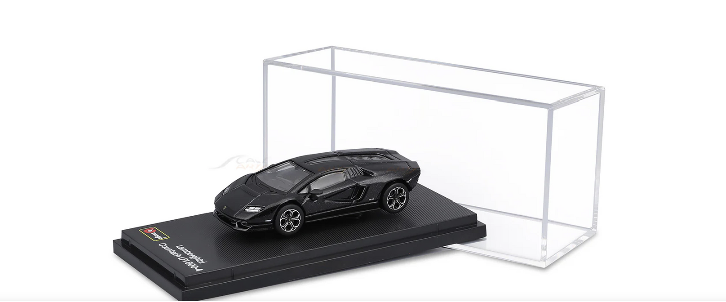 Burago Lamborghini Countach LPI 800-4 (Black) 1:64 Scale.