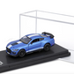 Burago 2020 Shelby Mustang GT500 (Blue) 1:64 Scale.