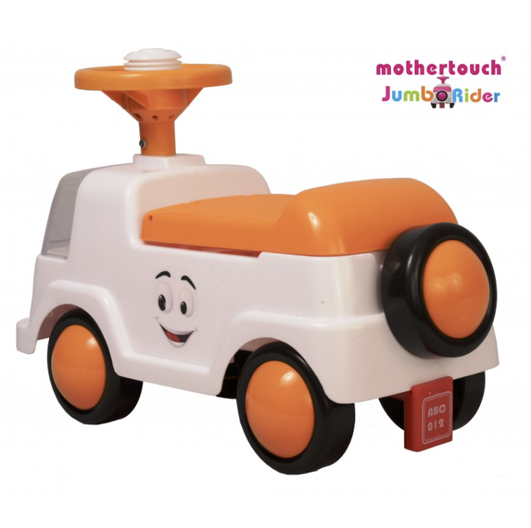 Mother Touch Jumbo Rider Magic Ride-On Car.