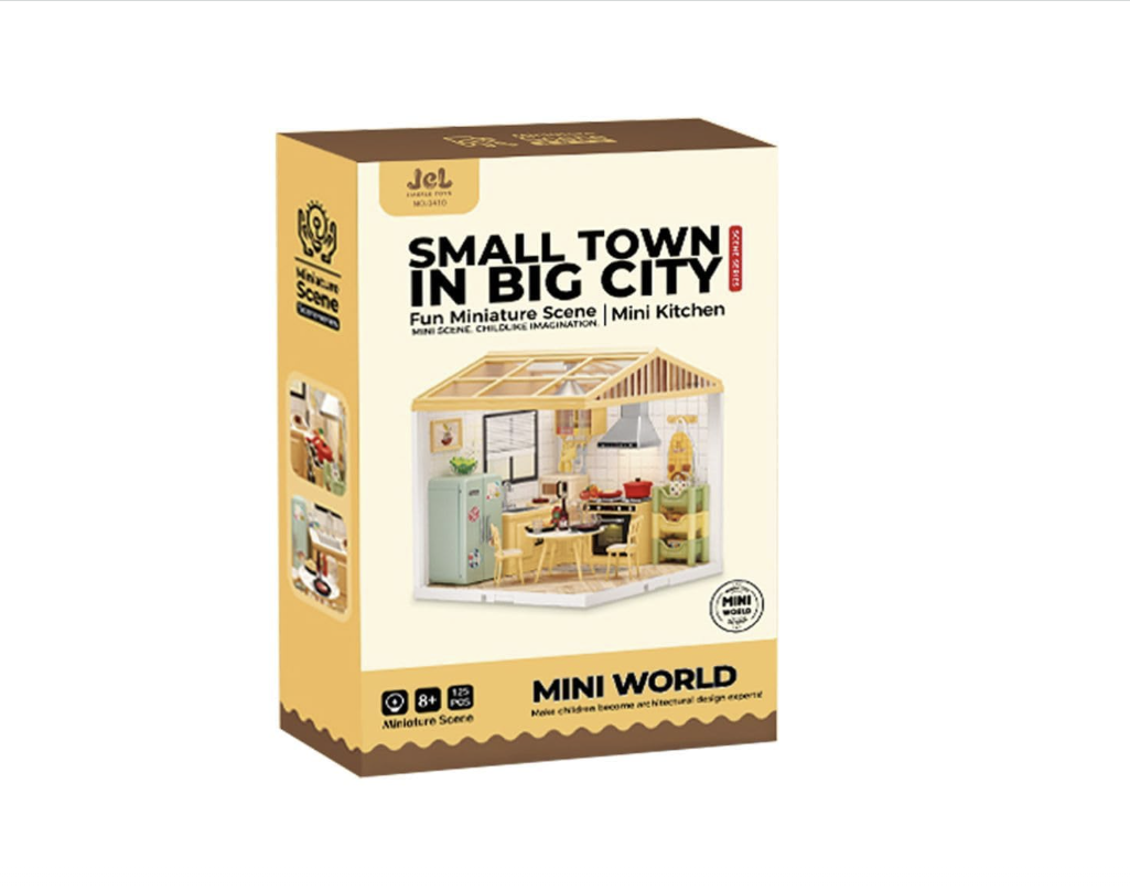 DIY Miniature Kitchen Kit – Small Town in Big City (mini kitchen)