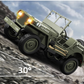 RC Willys Military Jeep 1/10 Scale.
