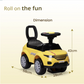 LuvLap Starlight Ride-On Car for Kids.
