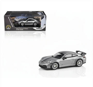 Para64 1:64 Scale 2025 Porsche 911 GT3 (992.2) GT Silver Metallic – Diecast Model Car.