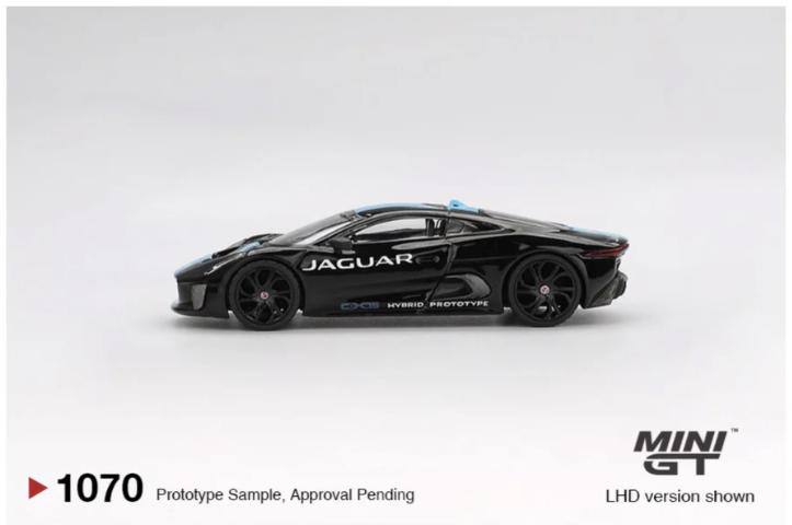 Mini GT 1070: Jaguar C-X75 Black
