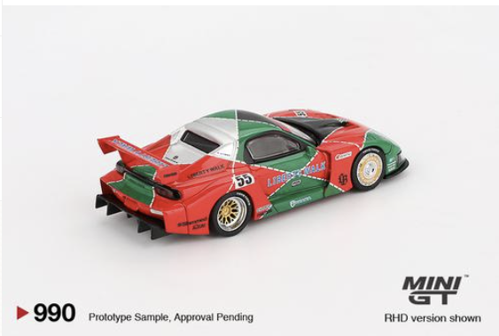 Mini GT- 990 - Mazda RX-7 LB-Super Silhouette 787B