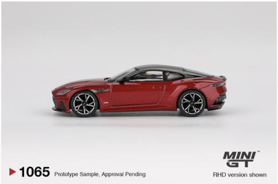 MINI GT - 1065 - Aston Martin DBS Hyper Red