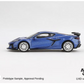 Mini GT - 892 - Chevrolet Corvette Z06 2023 Elkhart Lake Blue Metallic.