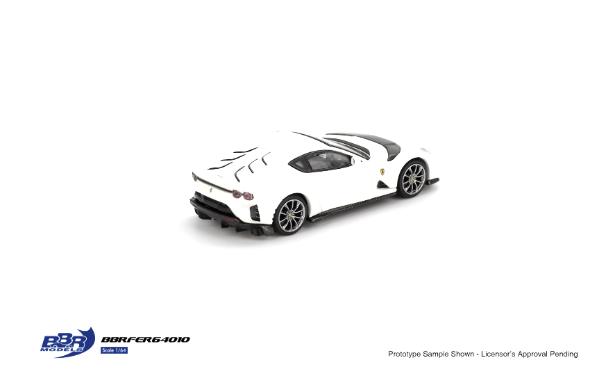 BBR Models Ferrari 812 Competizione Bianco Avus 1:64 Scale