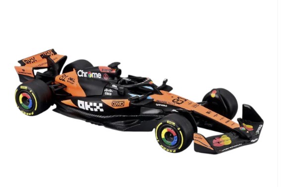 Burago Formula 1 (F1) 2025 Mclaren MCL39 Oscar Piastri No-81 1:64 Scale