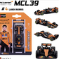 Burago Formula Racing F1 Team 1 : 64 Diecast Scale Model - Mclaren MCL39 4 Lando Norris
