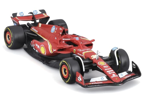 BURAGO Ferrari SF-24 Charles Leclerc 16 – 1:43 Scale Model (2024, Official).