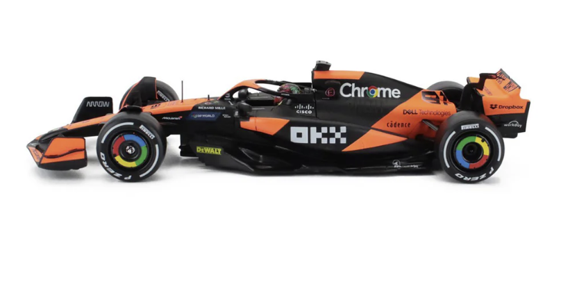 Burago 81 Piastri MCL38 Miami GP 1:24 Car Model