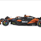 Burago 1:24 2024 Formula 1 Oscar Piastri McLaren MCL38 #81 Miami GP Car Model