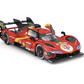 Burago 1:24th Ferrari Racing 499P LMH Winner Le Mans 2023#51 Red