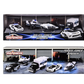 Majorette Police Force Gift Set Toy Vehicles, Die Cast Metal.