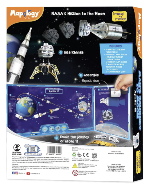 Imagimake Man's Journey to Moon.