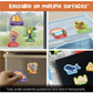 Imagimake Mapology World Map with Reusable Stickers.