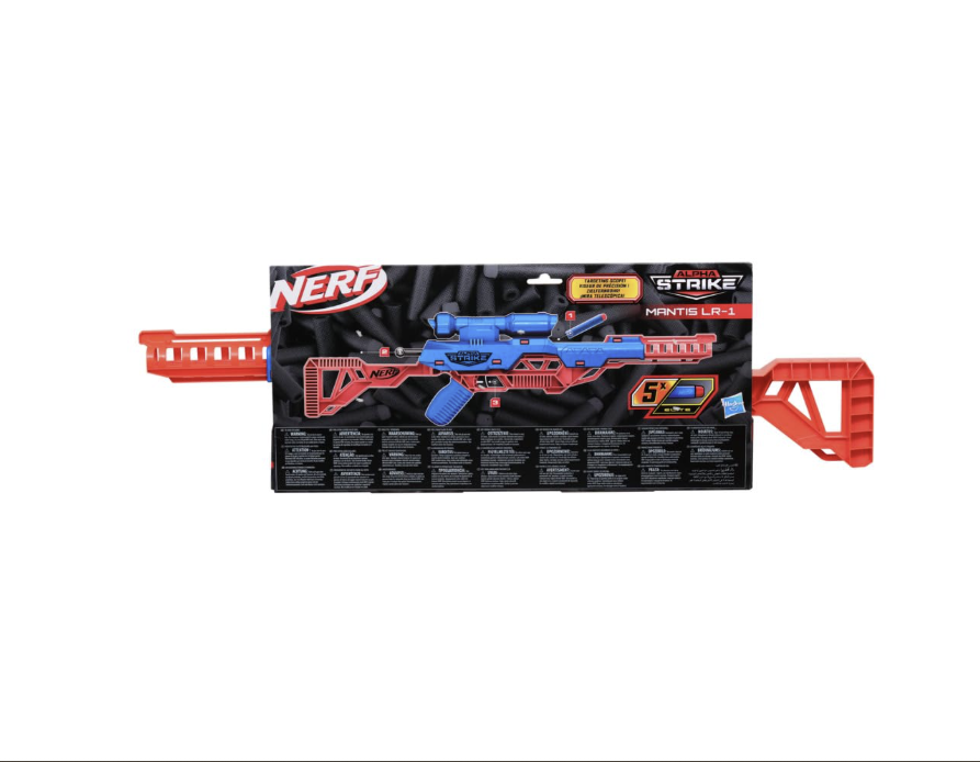 Nerf Alpha Strike Mantis LR‑1 Dart Blaster F2253.