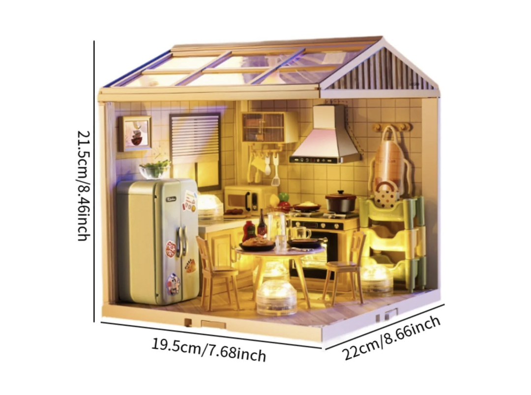 DIY Miniature Kitchen Kit – Small Town in Big City (mini kitchen)