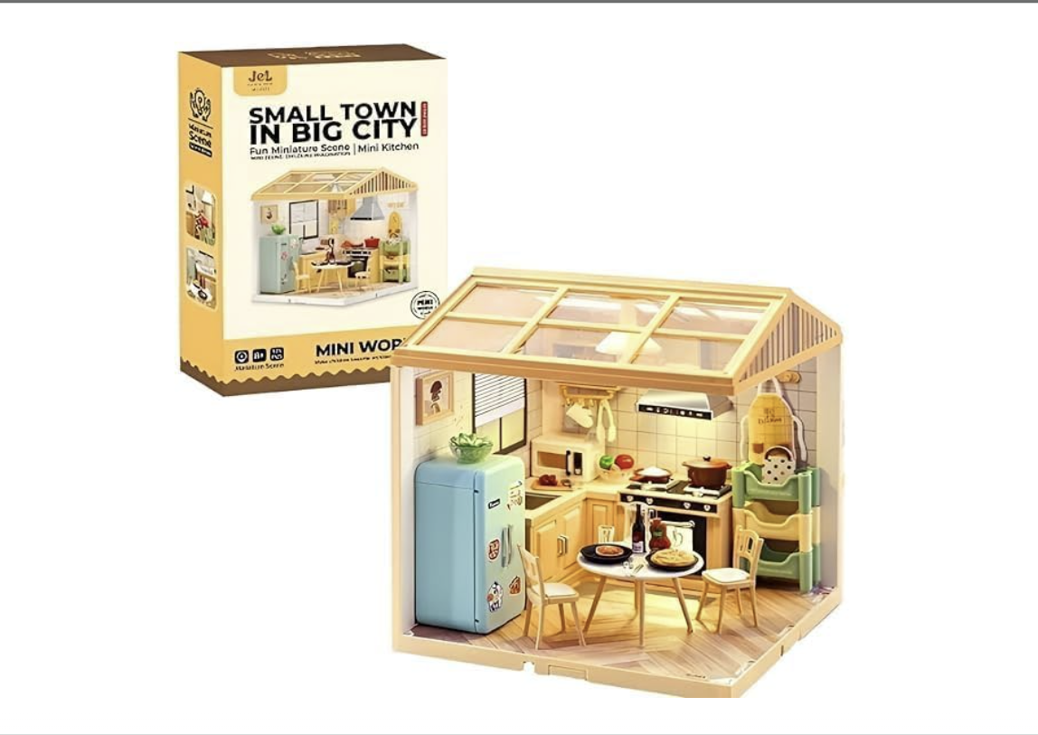 DIY Miniature Kitchen Kit – Small Town in Big City (mini kitchen)
