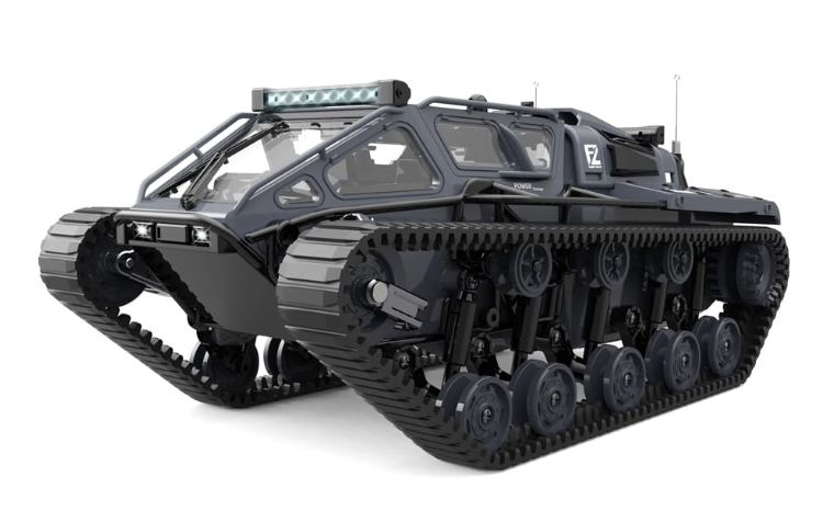 Caterpillar RC Tank Car.