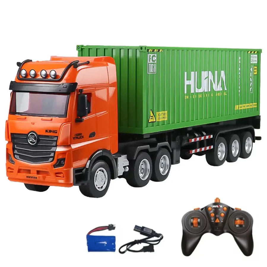 HUINA 1317 RC Container Truck.