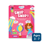 SKILLMATICS Snip SniP Unicorns & Princesses Art & Craft Activity Kit (ages 3-7)
