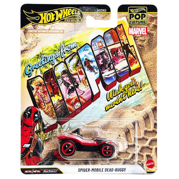 Hot Wheels Premium Pop Culture – Spider-Mobile Dead Buggy.