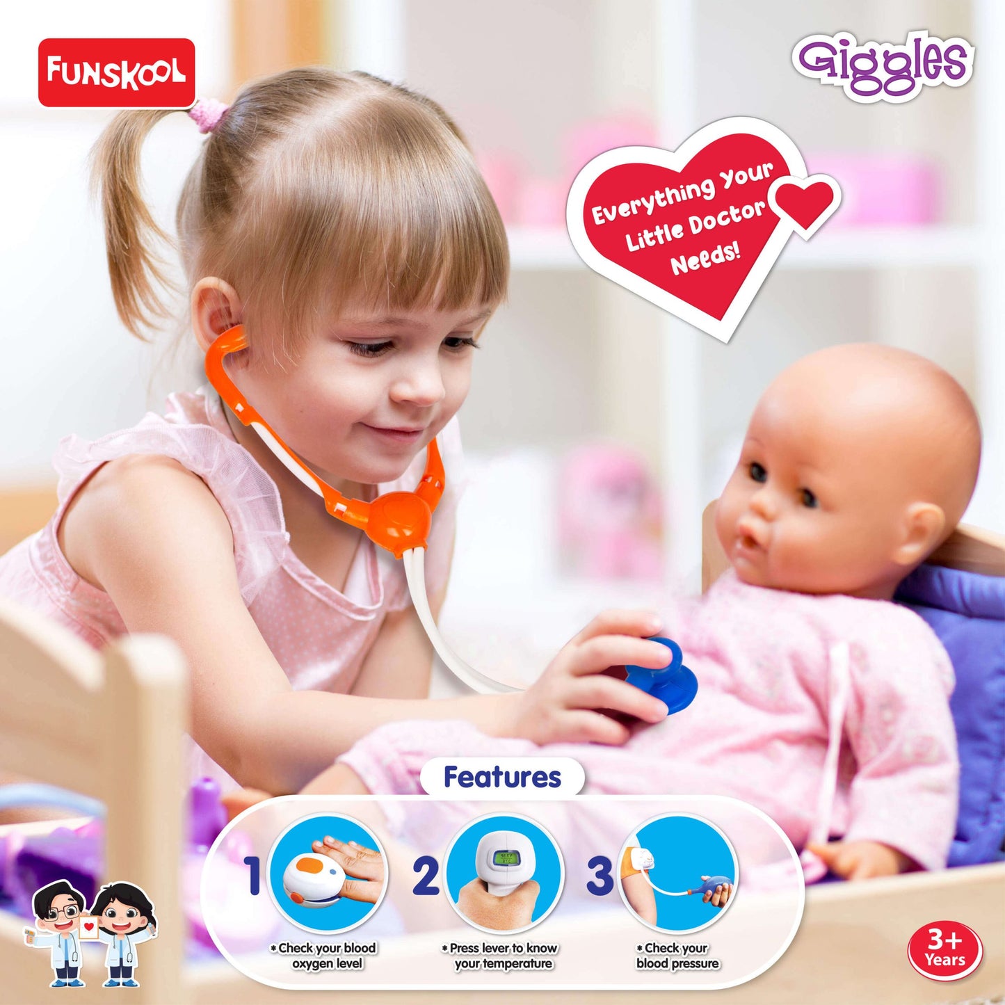 GIGGLES SUPER DOC PLAYSET