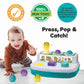 ToyMate Press N Pop Jungle Magic In Every Press 2 in 1 For Kids | 12-36 Months.