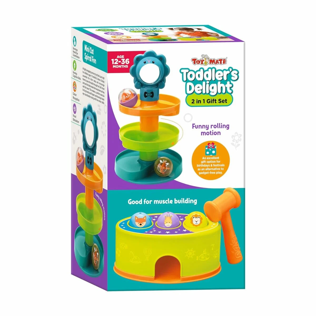 ToyMate Toddler’s Delight 2-in-1 Gift Set (12–36 Months)