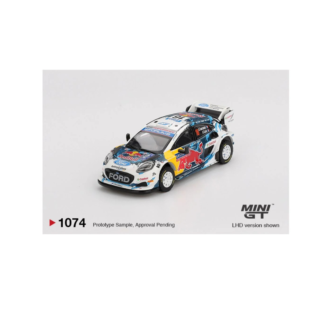 MINI GT Ford Puma Rally1 16 1074 – M-Sport Ford WRT (2024 Rally Finland | 3rd Place)