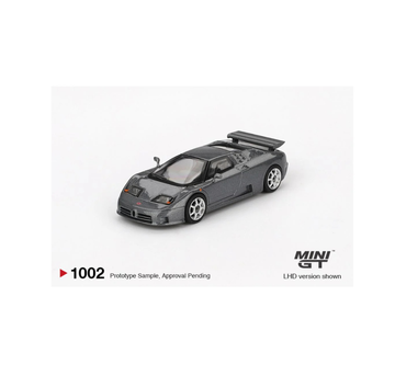 Mini GT 1002 - Bugatti EB110 Super Sport Grigio Scuro