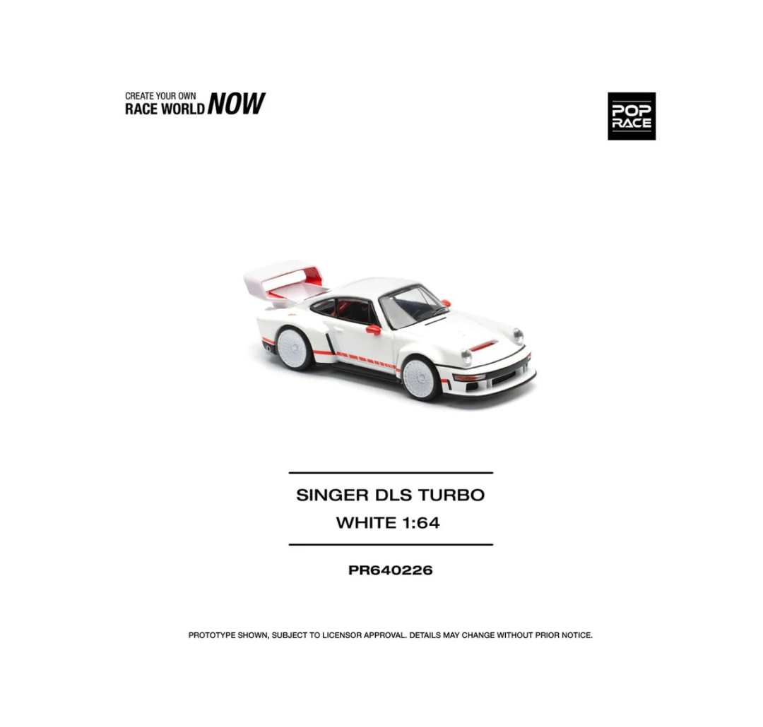 Pop Race Singer DLS Turbo Track PR64-226 1:64 Scale
