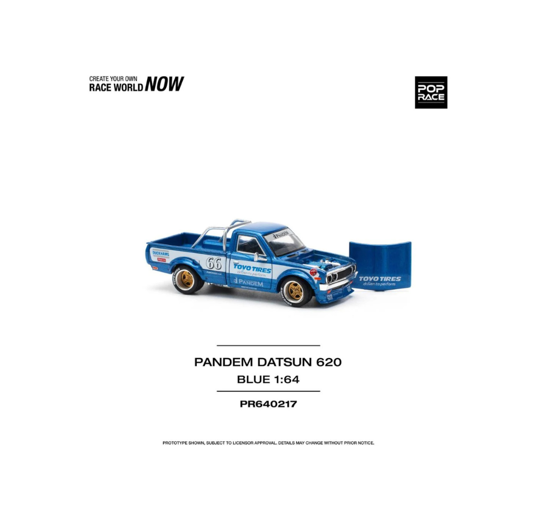 Pop Race PR64-217 Pandem Datsun 210 1:64 Scale