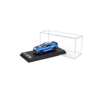 Burago 2020 Shelby Mustang GT500 (Blue) 1:64 Scale.